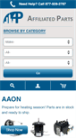 Mobile Screenshot of affiliatedparts.com